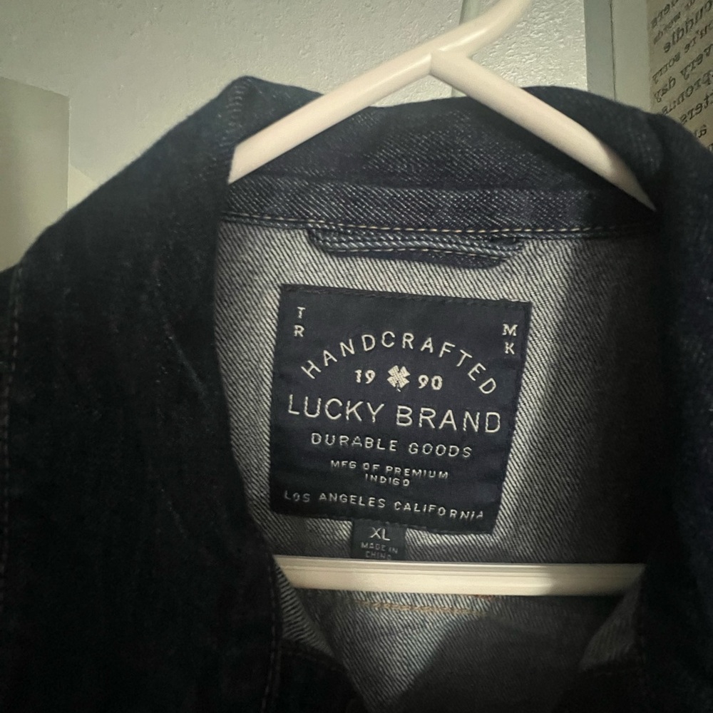 Lucky Brand Dark Blue Denim Jacket